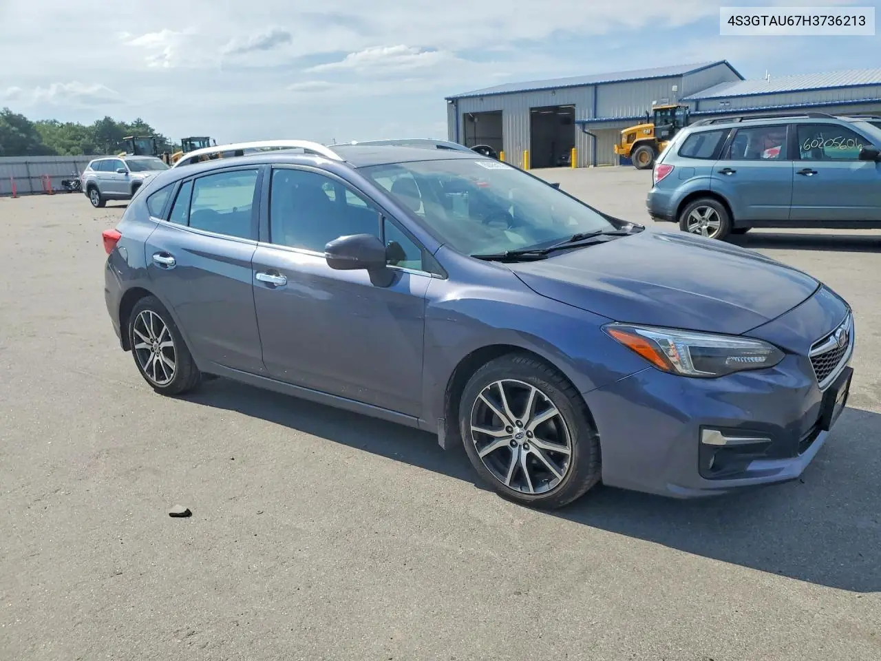 2017 Subaru Impreza Limited VIN: 4S3GTAU67H3736213 Lot: 60455176