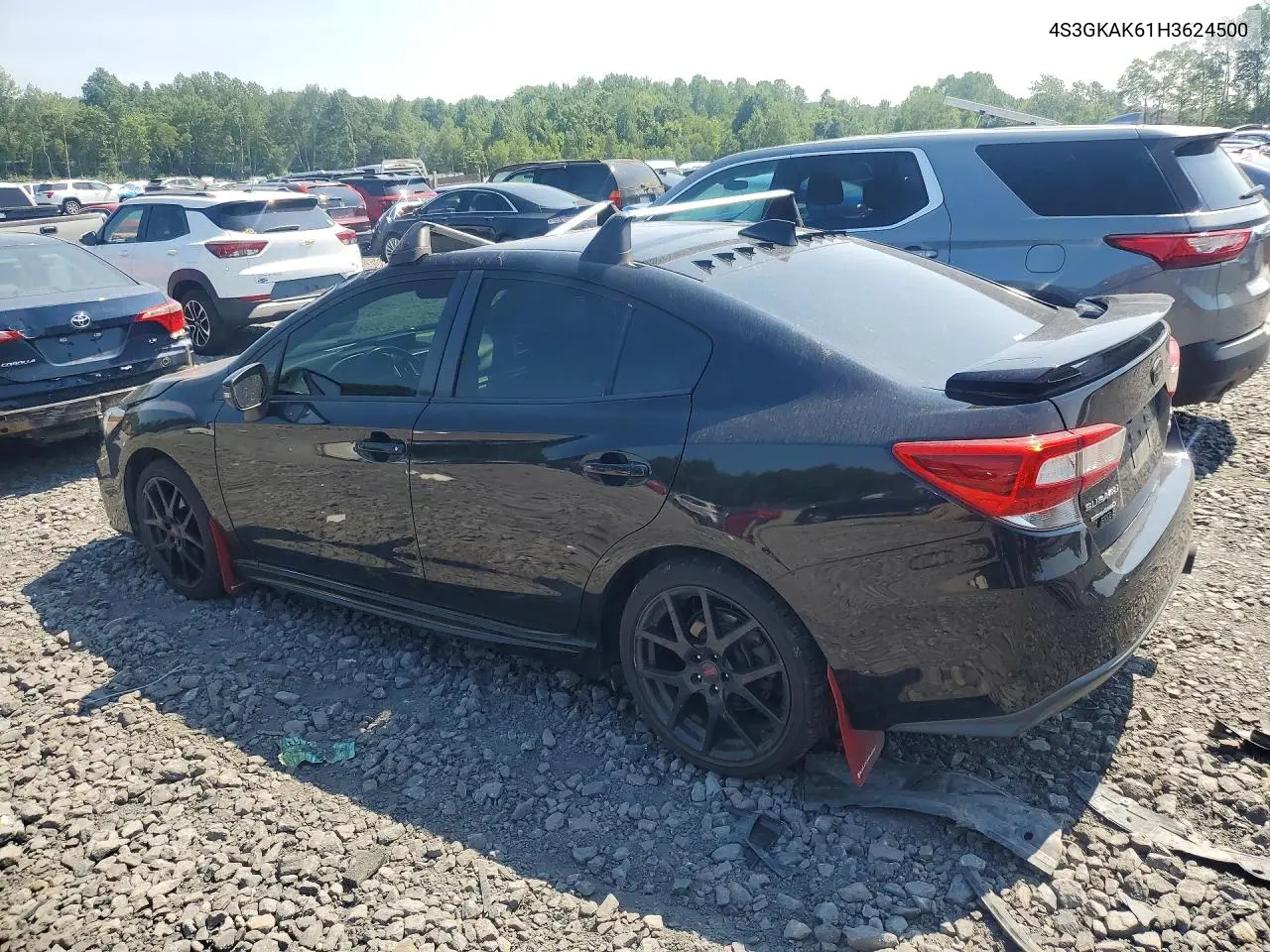 2017 Subaru Impreza Sport VIN: 4S3GKAK61H3624500 Lot: 60982926