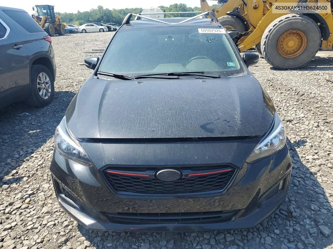 2017 Subaru Impreza Sport VIN: 4S3GKAK61H3624500 Lot: 60982926