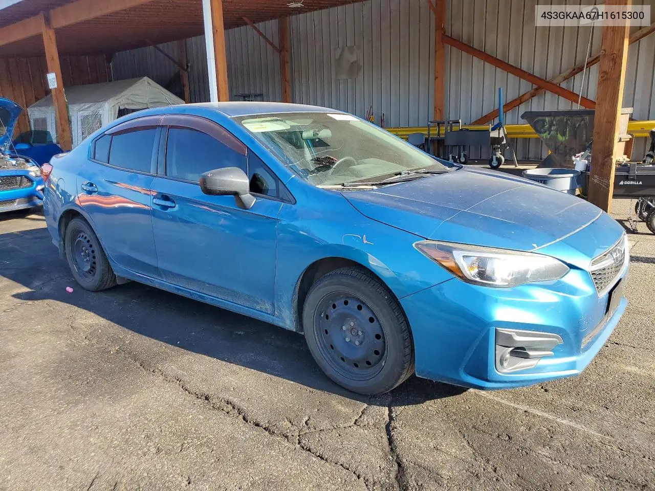 2017 Subaru Impreza VIN: 4S3GKAA67H1615300 Lot: 61170756