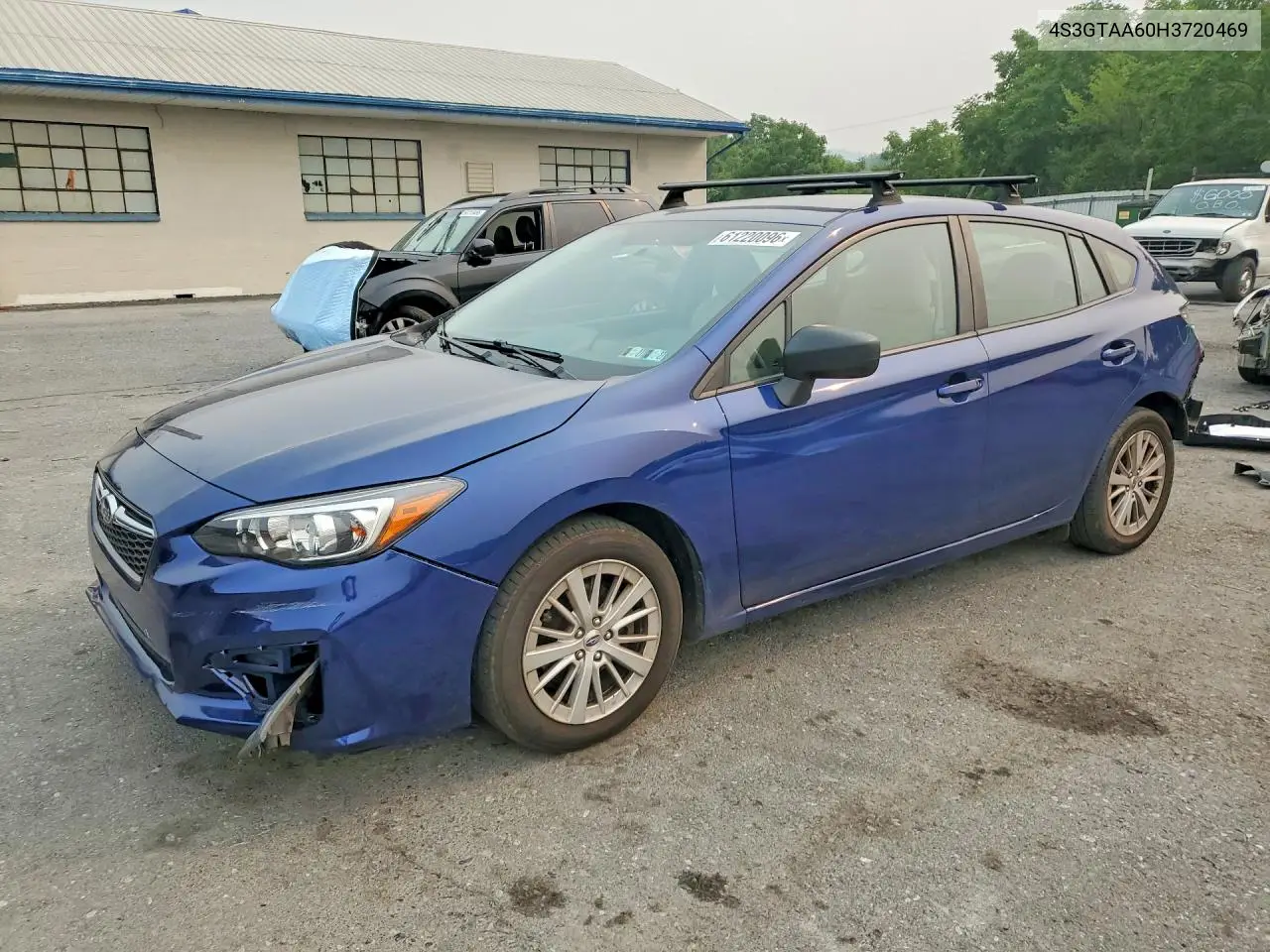 2017 Subaru Impreza VIN: 4S3GTAA60H3720469 Lot: 61220096