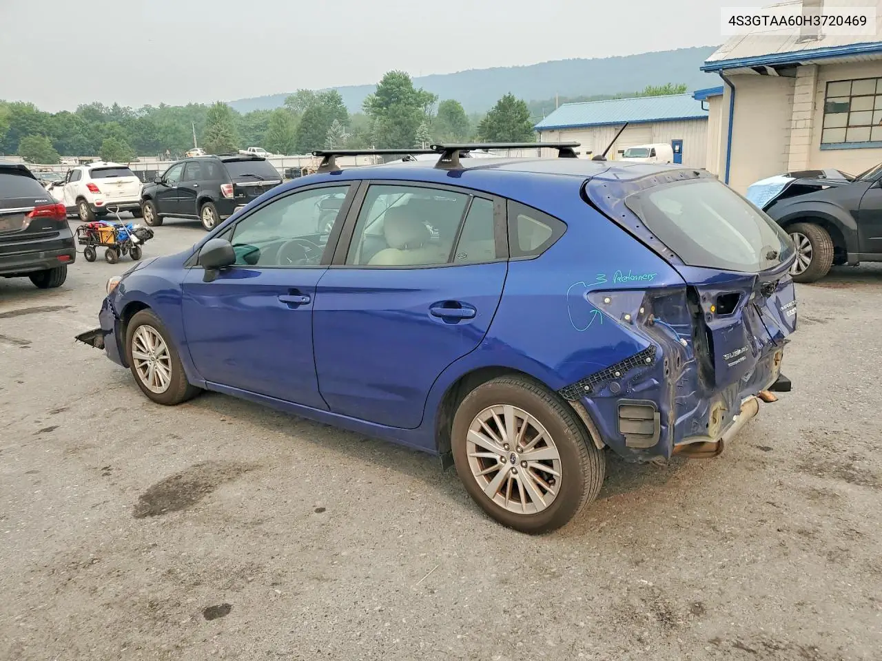 2017 Subaru Impreza VIN: 4S3GTAA60H3720469 Lot: 61220096