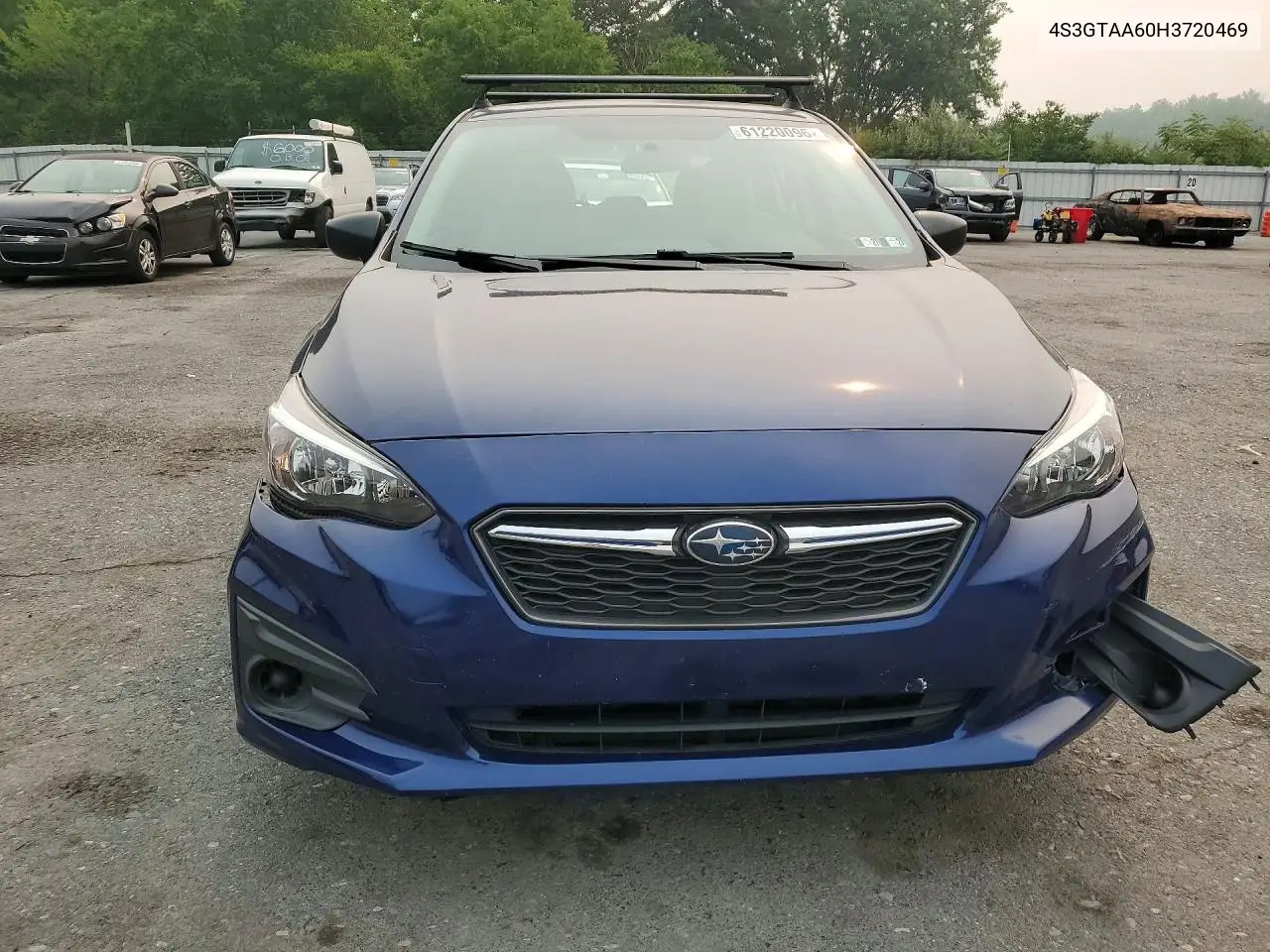 2017 Subaru Impreza VIN: 4S3GTAA60H3720469 Lot: 61220096