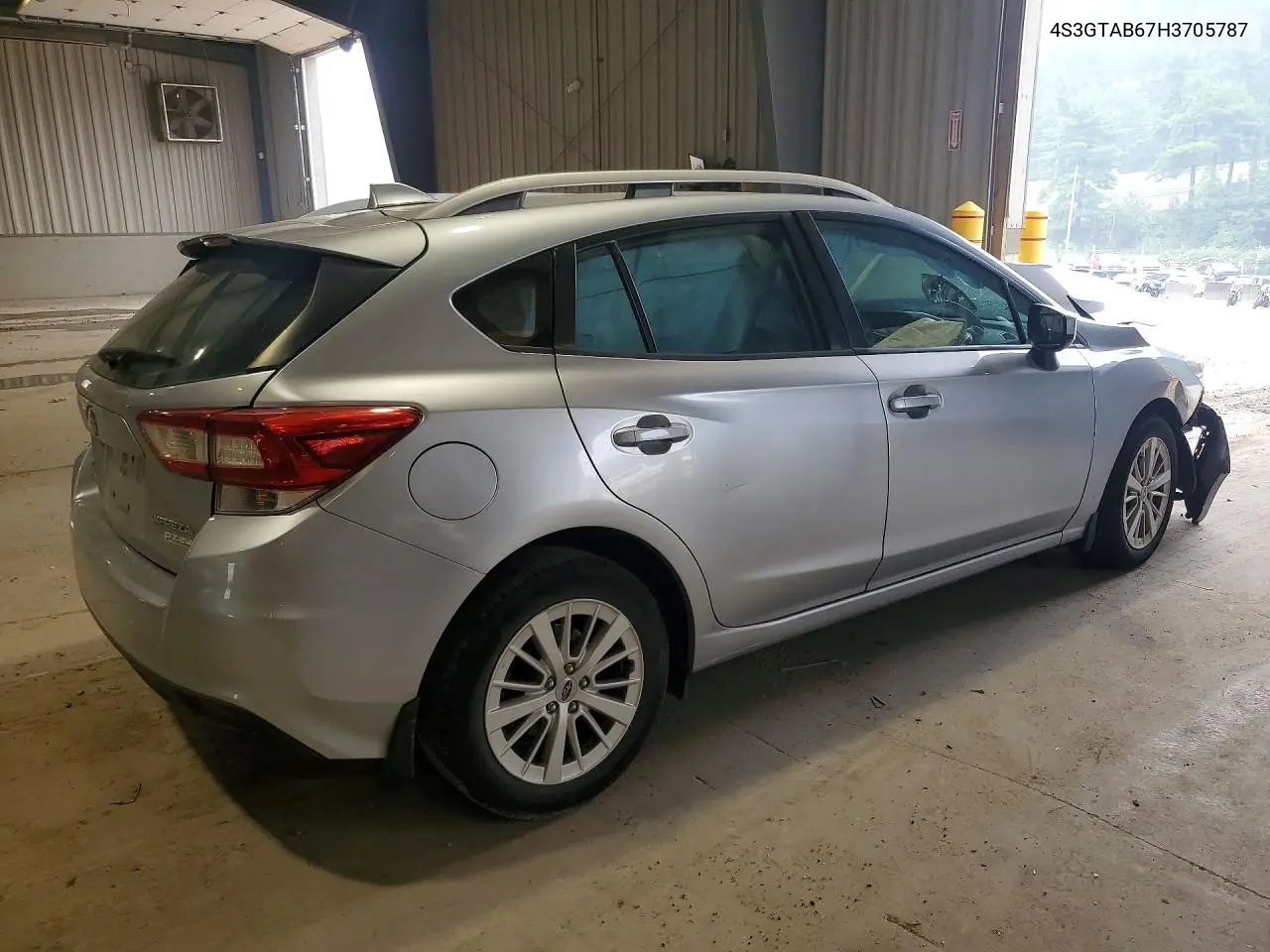 2017 Subaru Impreza Premium VIN: 4S3GTAB67H3705787 Lot: 61529876