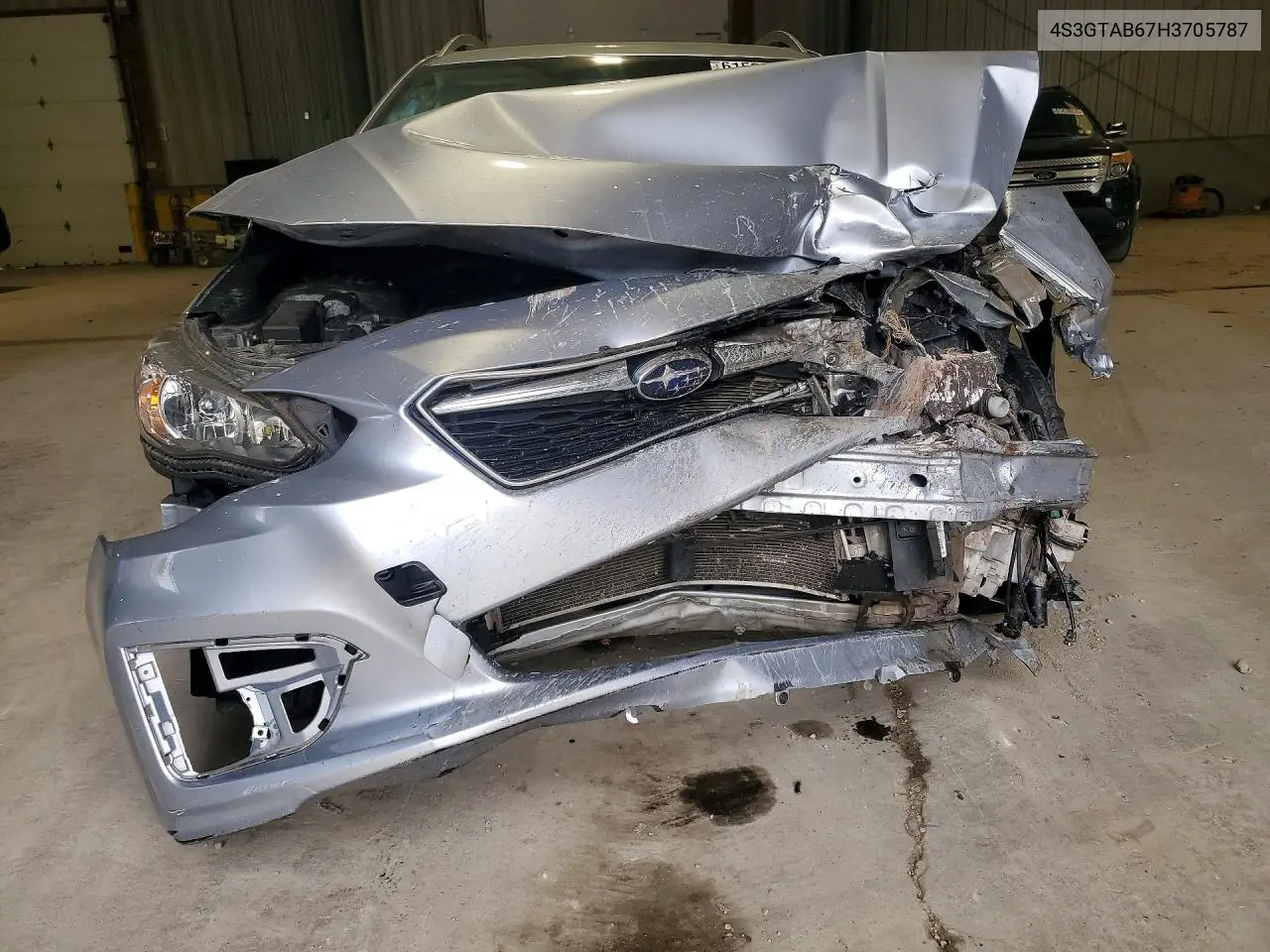 2017 Subaru Impreza Premium VIN: 4S3GTAB67H3705787 Lot: 61529876