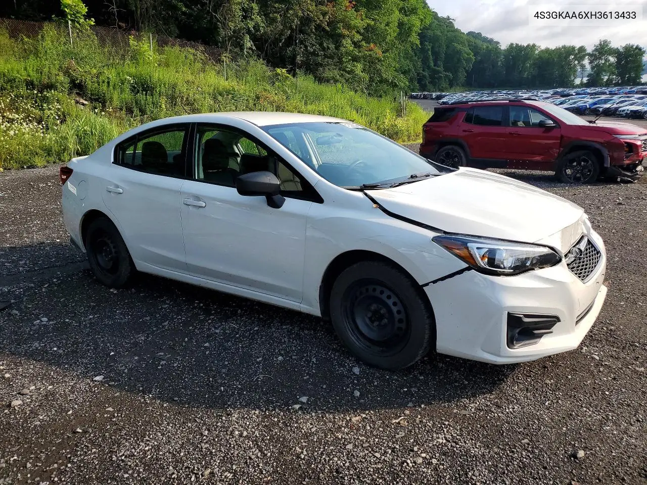 2017 Subaru Impreza VIN: 4S3GKAA6XH3613433 Lot: 61838806