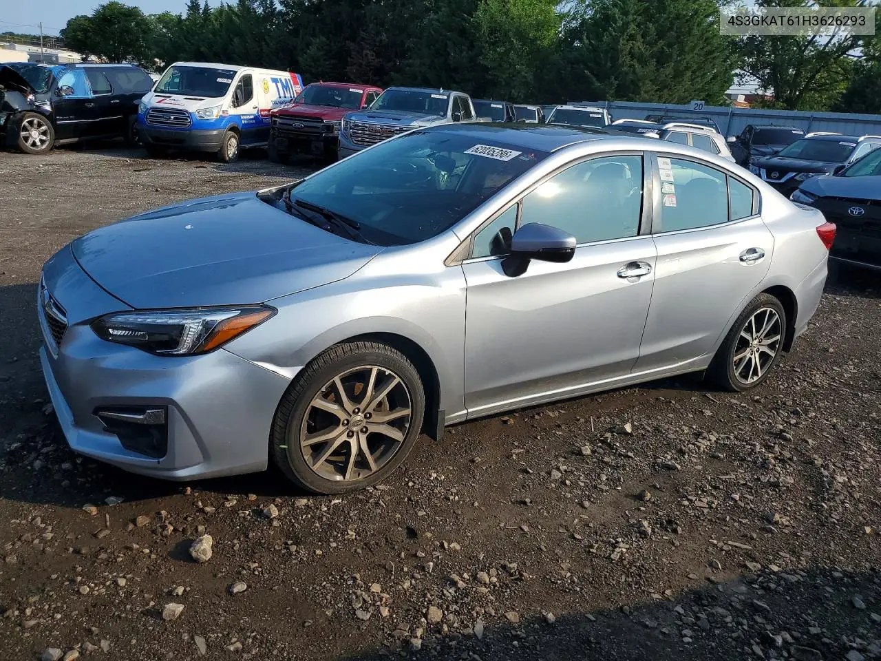 2017 Subaru Impreza Limited VIN: 4S3GKAT61H3626293 Lot: 62035286