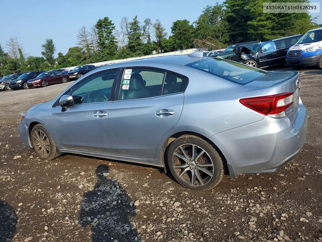 2017 Subaru Impreza Limited VIN: 4S3GKAT61H3626293 Lot: 62035286