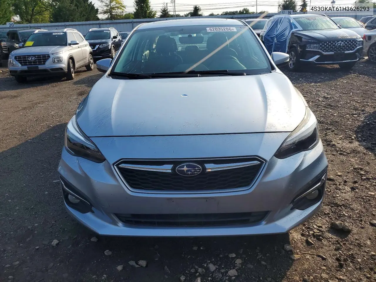 2017 Subaru Impreza Limited VIN: 4S3GKAT61H3626293 Lot: 62035286