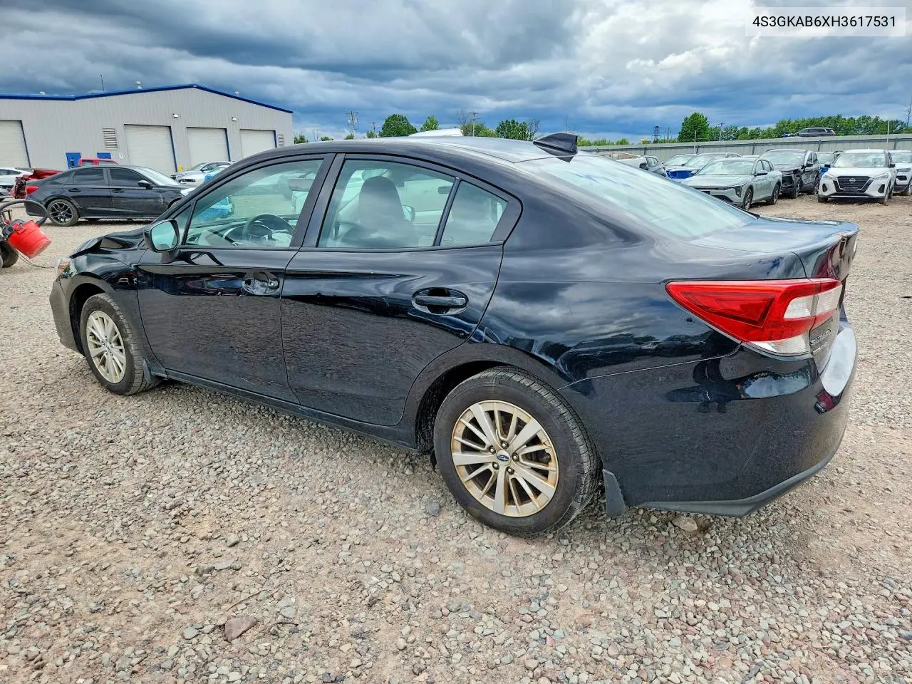 2017 Subaru Impreza Premium VIN: 4S3GKAB6XH3617531 Lot: 62060446