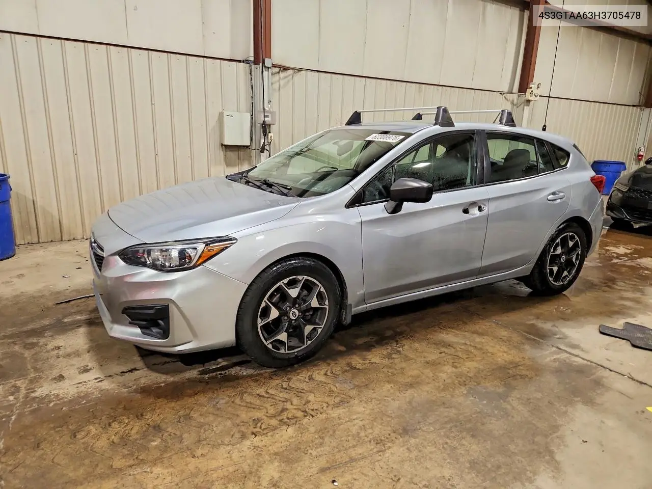 2017 Subaru Impreza VIN: 4S3GTAA63H3705478 Lot: 62308976