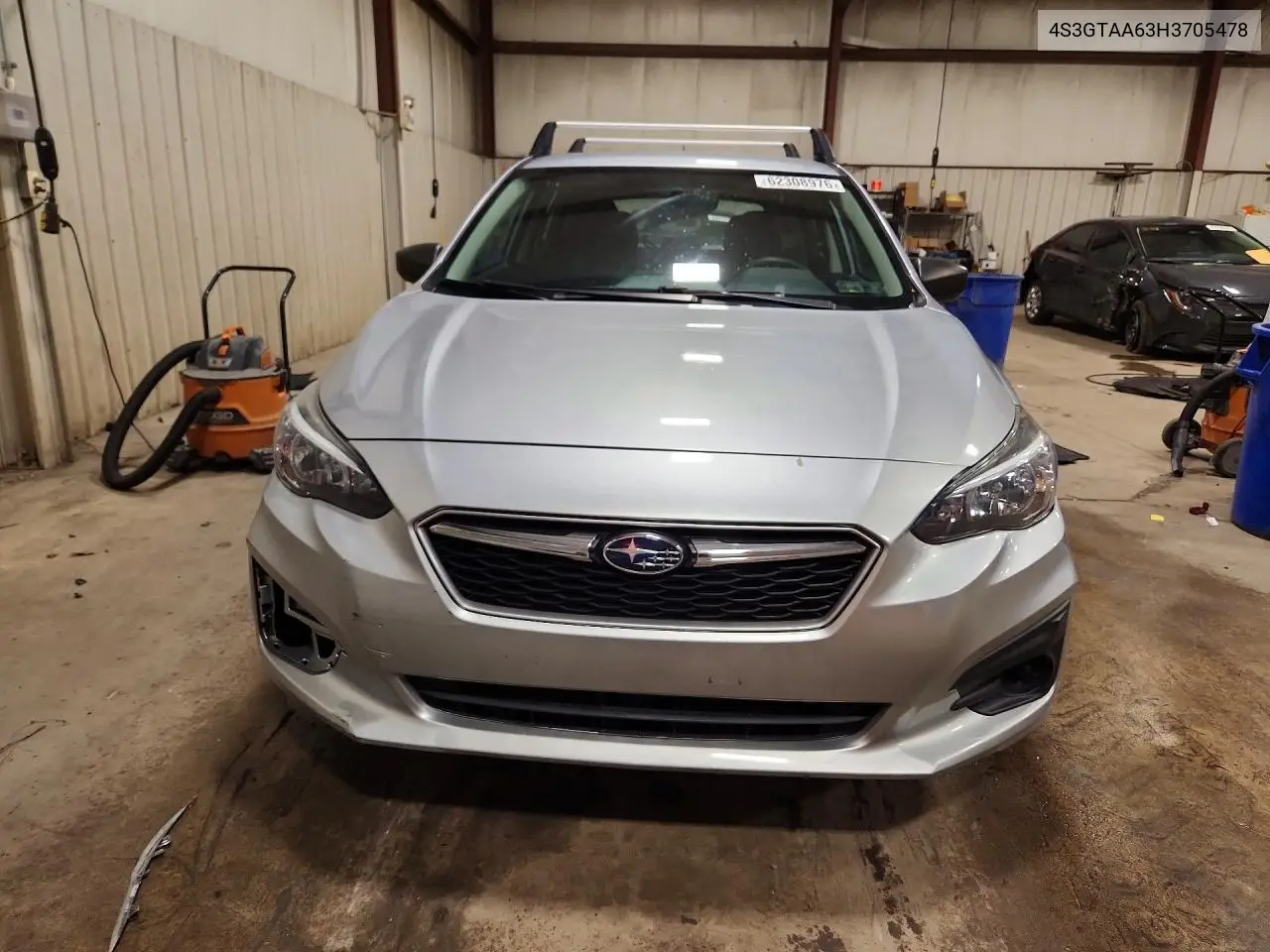 2017 Subaru Impreza VIN: 4S3GTAA63H3705478 Lot: 62308976