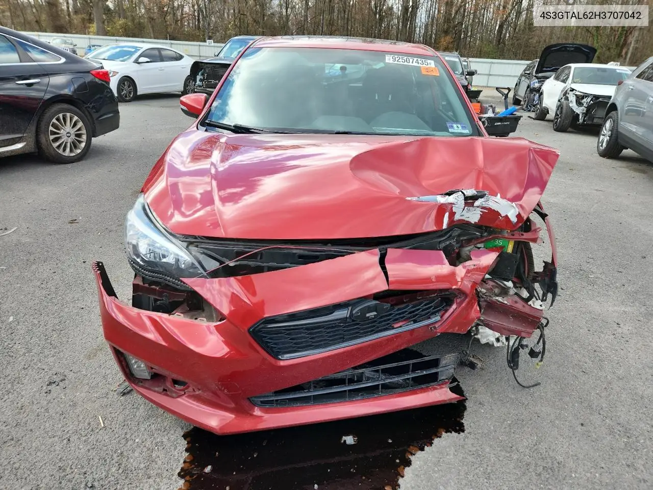 4S3GTAL62H3707042 2017 Subaru Impreza Sport