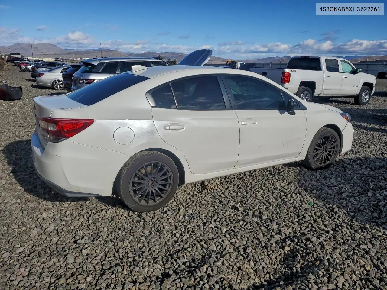 4S3GKAB6XH3622261 2017 Subaru Impreza Premium