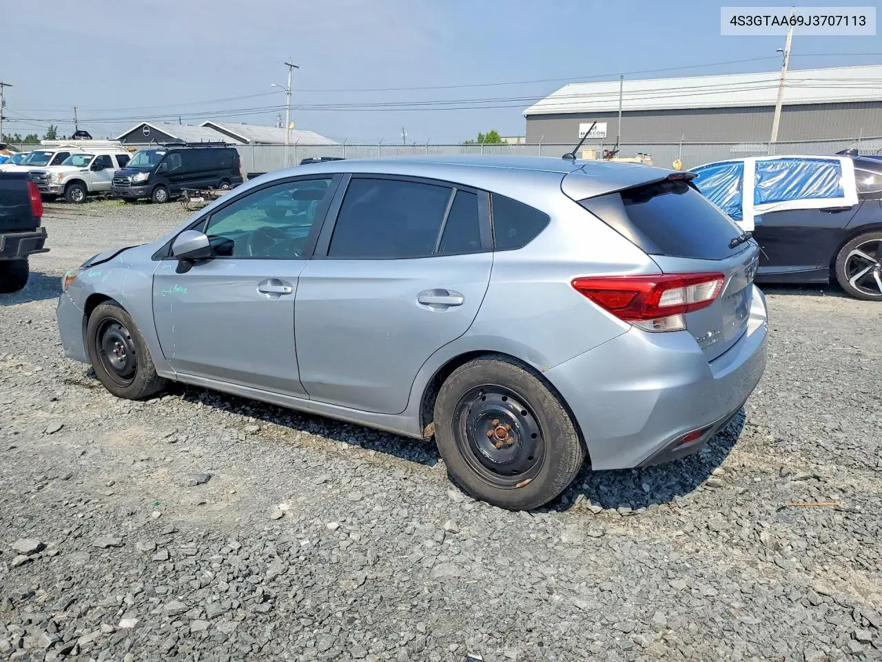 2018 Subaru Impreza VIN: 4S3GTAA69J3707113 Lot: 58688046