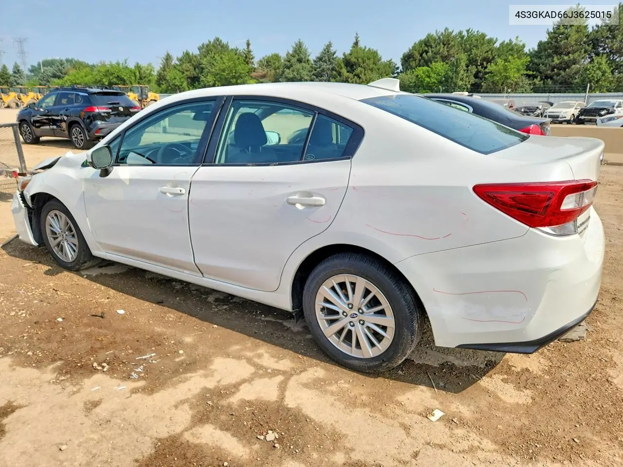2018 Subaru Impreza Premium Plus VIN: 4S3GKAD66J3625015 Lot: 61496836