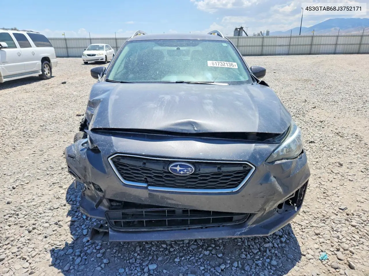 2018 Subaru Impreza Premium VIN: 4S3GTAB68J3752171 Lot: 61732136