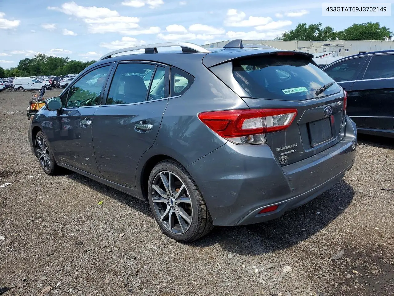 2018 Subaru Impreza Limited VIN: 4S3GTAT69J3702149 Lot: 61760606