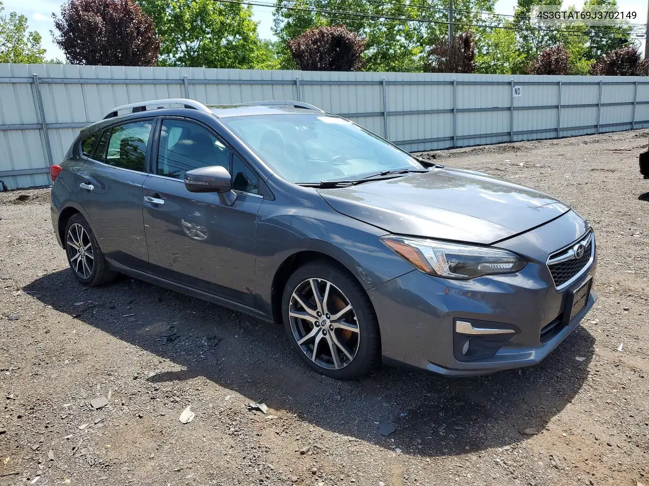 2018 Subaru Impreza Limited VIN: 4S3GTAT69J3702149 Lot: 61760606