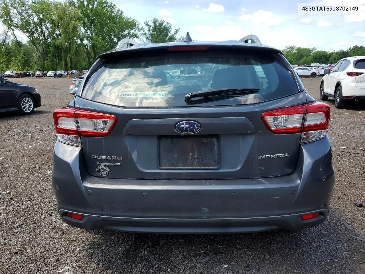 2018 Subaru Impreza Limited VIN: 4S3GTAT69J3702149 Lot: 61760606