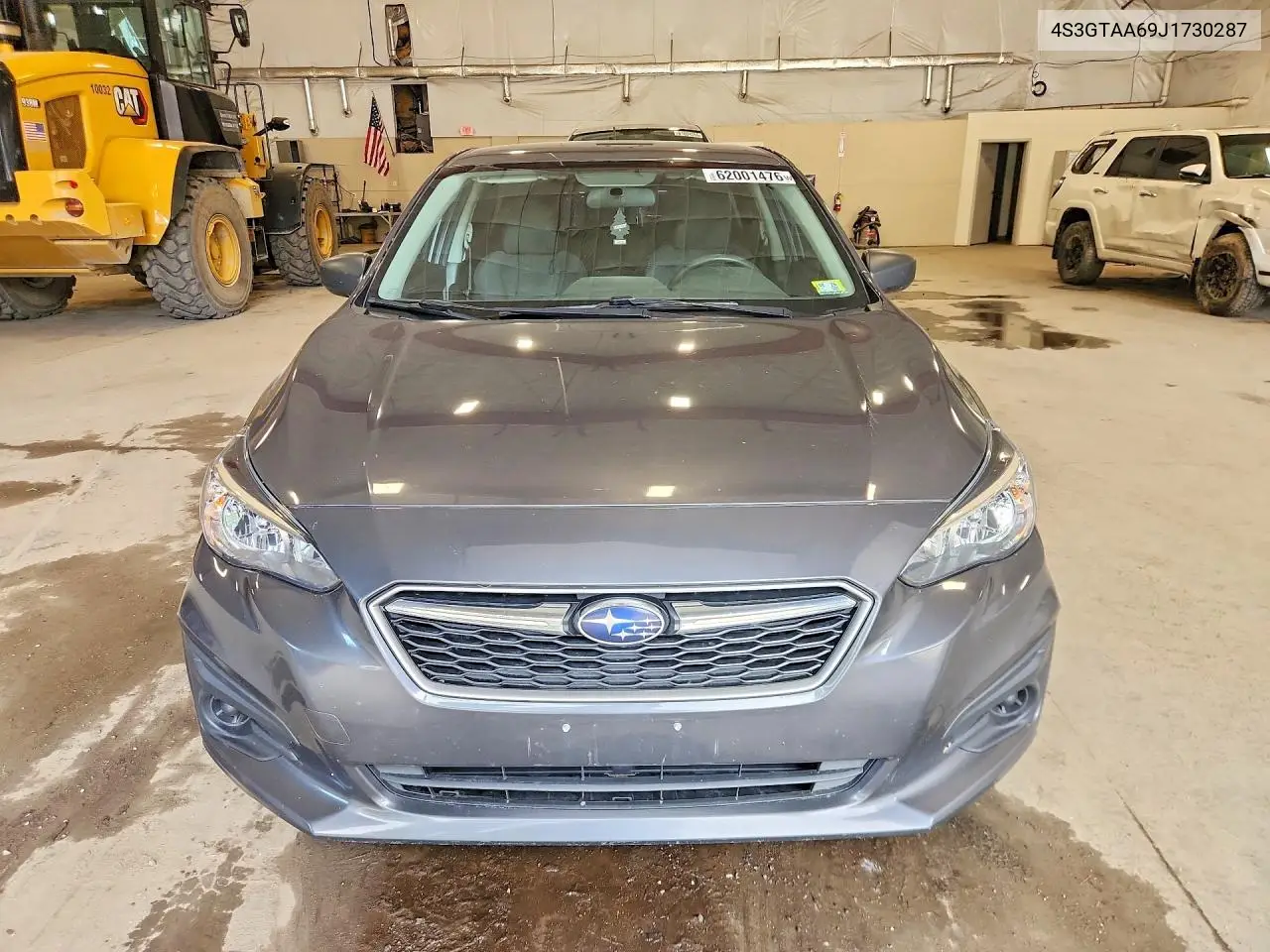 2018 Subaru Impreza VIN: 4S3GTAA69J1730287 Lot: 62001476