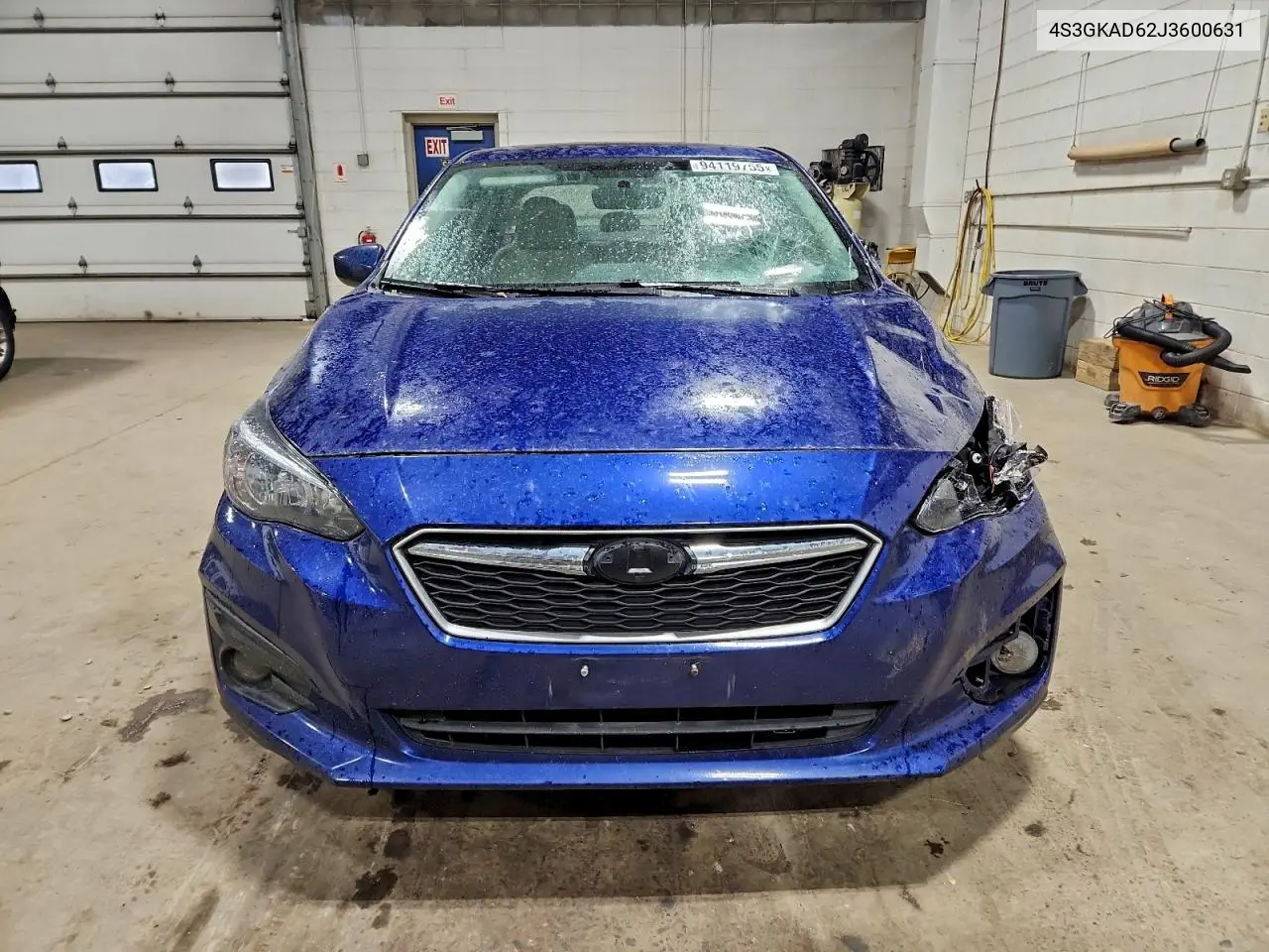 4S3GKAD62J3600631 2018 Subaru Impreza Premium Plus