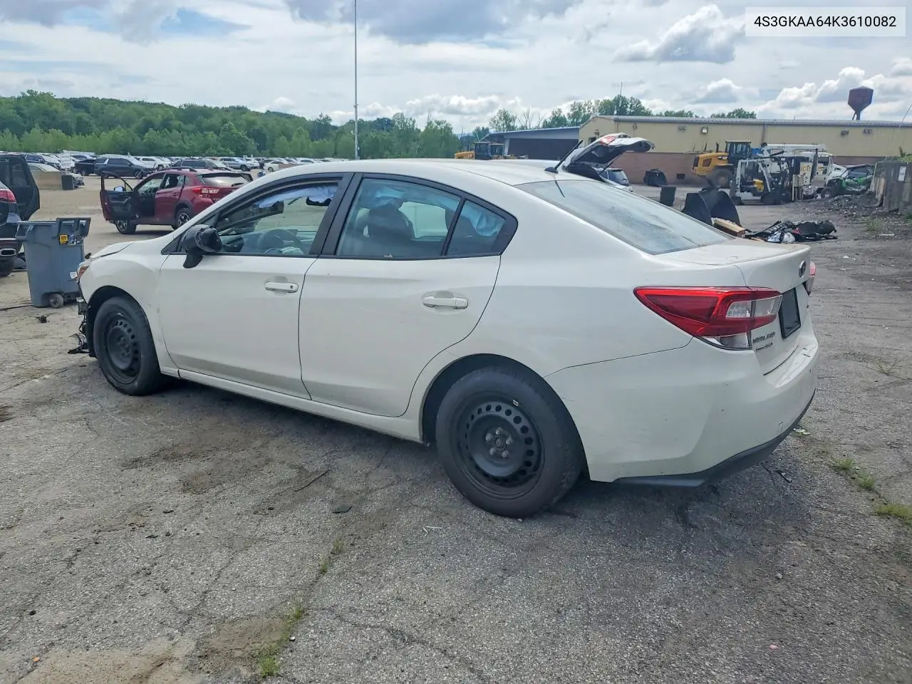 2019 Subaru Impreza VIN: 4S3GKAA64K3610082 Lot: 58482186