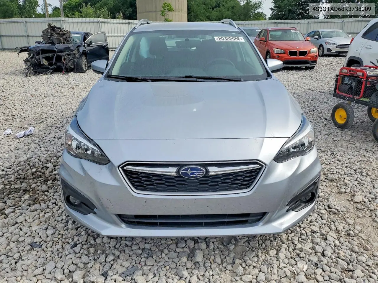 2019 Subaru Impreza Premium VIN: 4S3GTAD68K3738009 Lot: 60305956