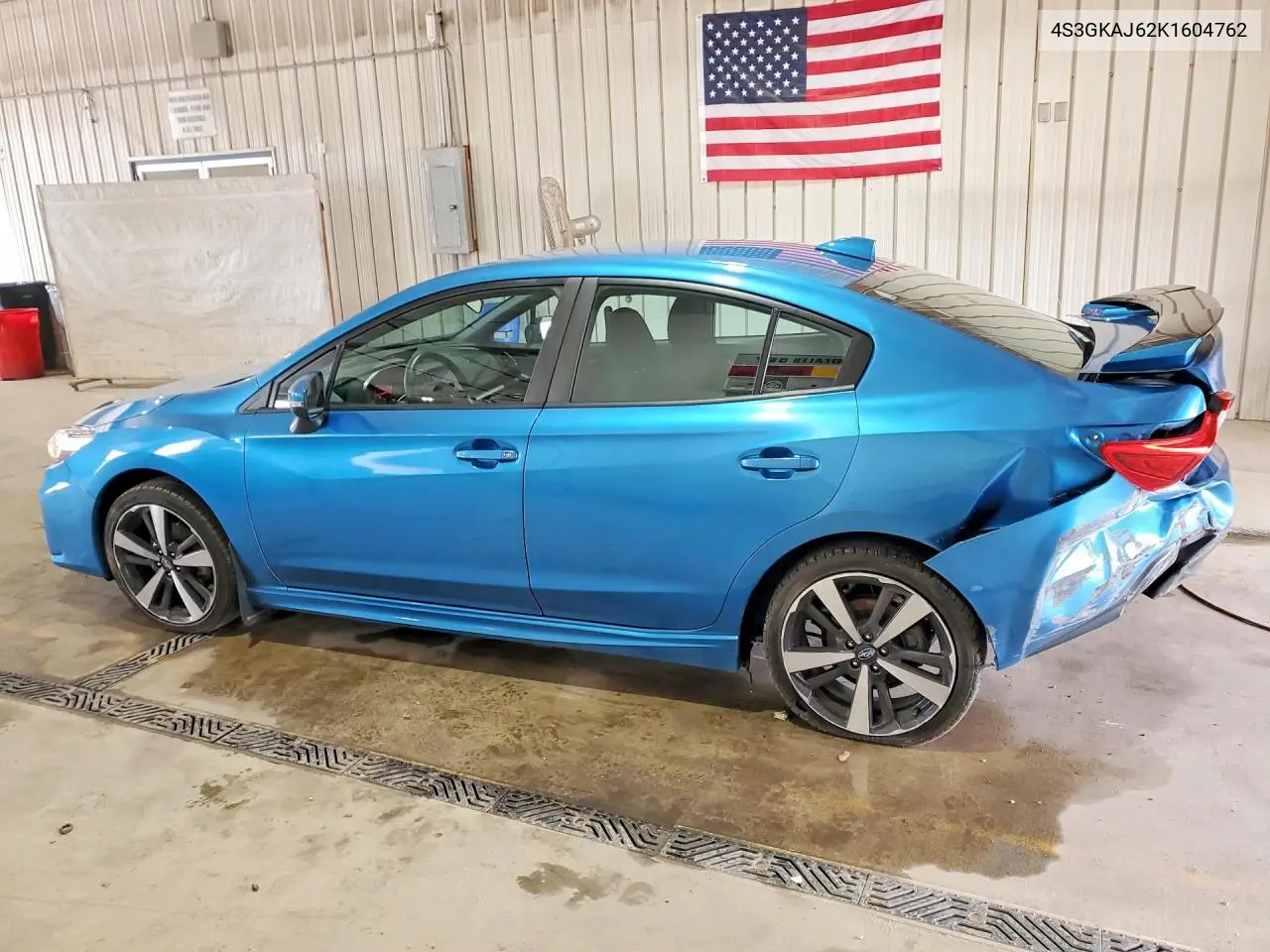 2019 Subaru Impreza Sport VIN: 4S3GKAJ62K1604762 Lot: 60427036