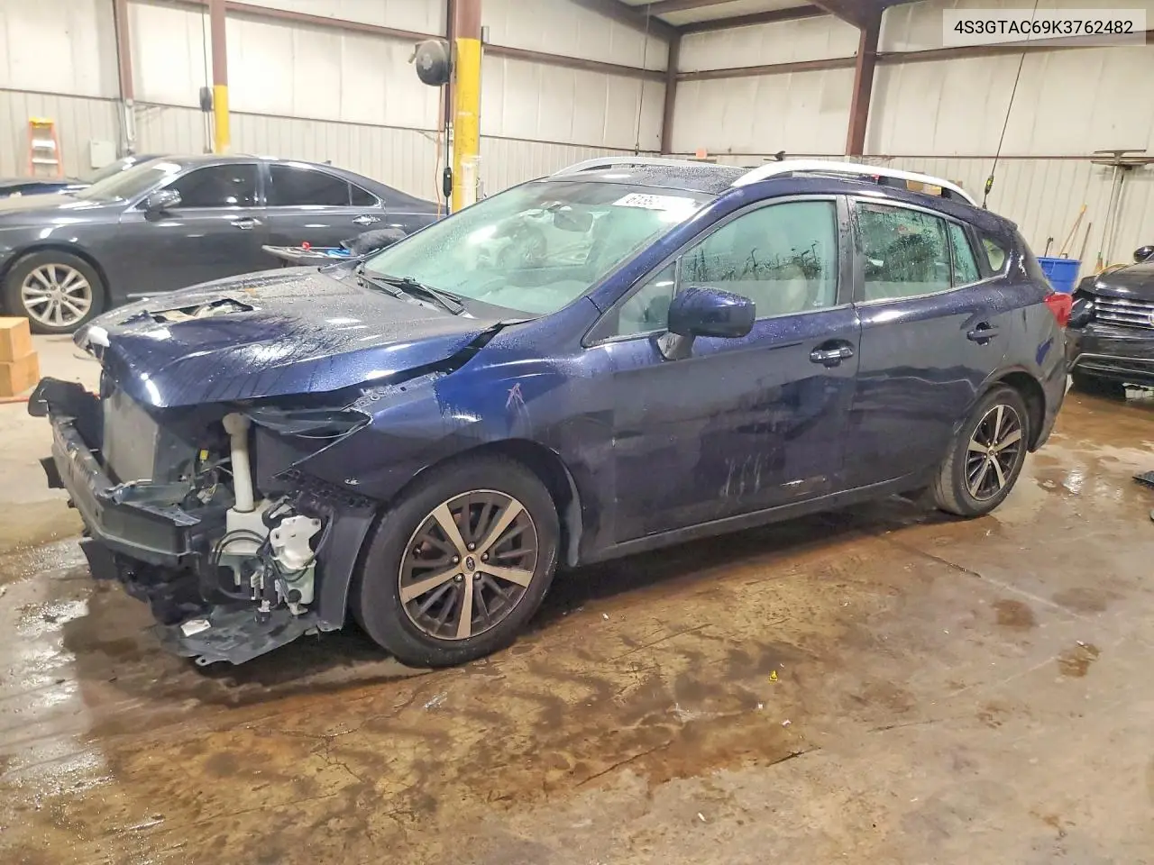 2019 Subaru Impreza Premium VIN: 4S3GTAC69K3762482 Lot: 61393696