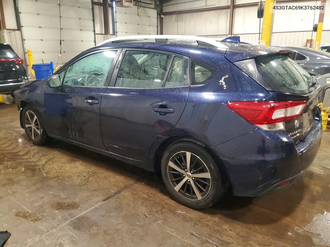 2019 Subaru Impreza Premium VIN: 4S3GTAC69K3762482 Lot: 61393696