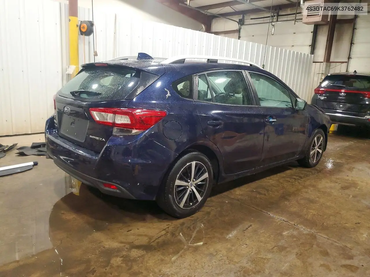 2019 Subaru Impreza Premium VIN: 4S3GTAC69K3762482 Lot: 61393696