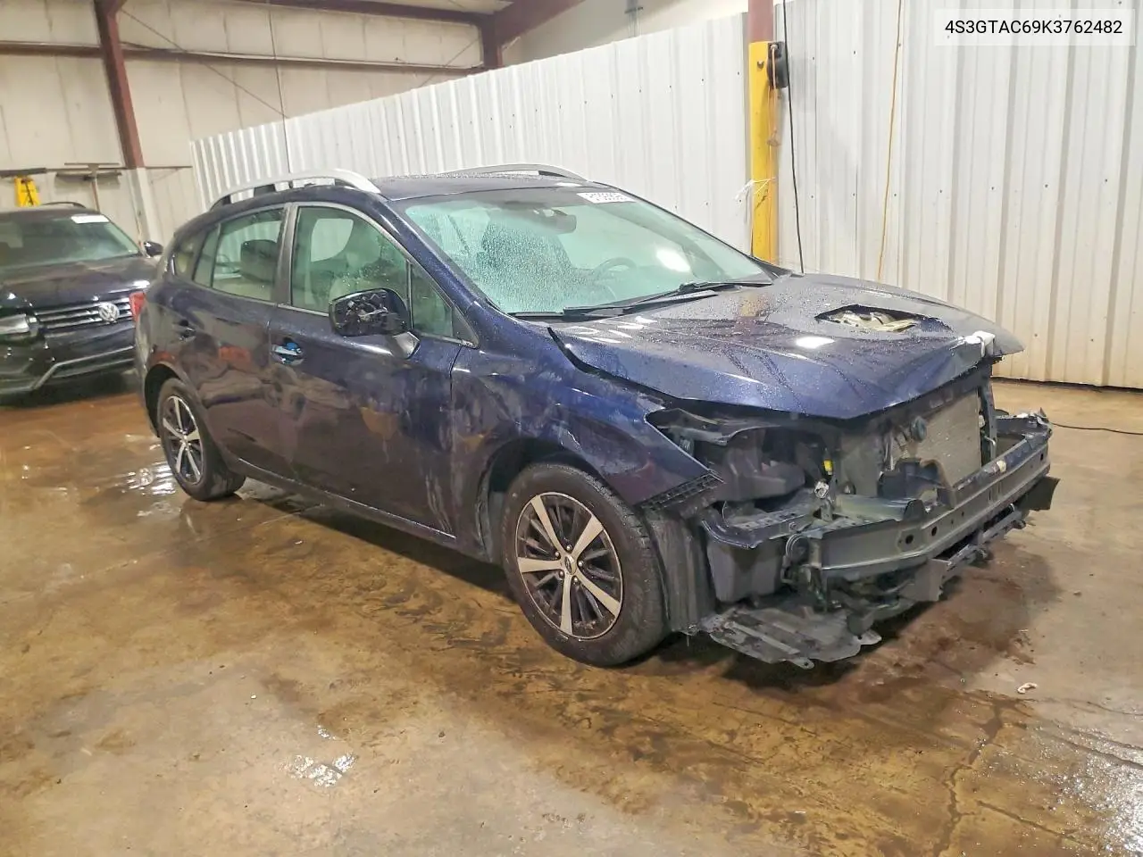 2019 Subaru Impreza Premium VIN: 4S3GTAC69K3762482 Lot: 61393696