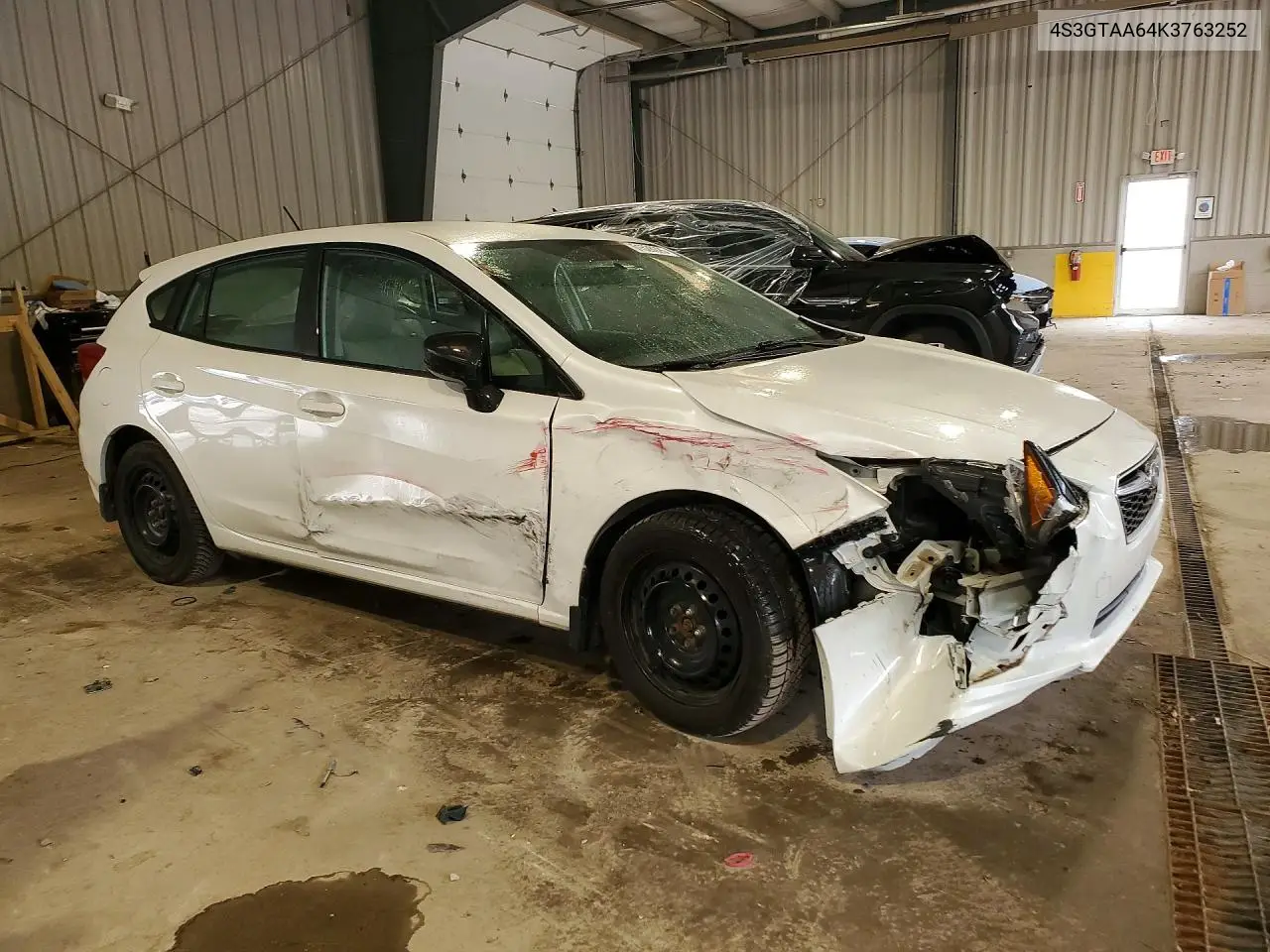 2019 Subaru Impreza VIN: 4S3GTAA64K3763252 Lot: 61528926
