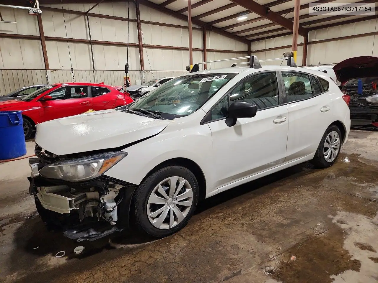 2019 Subaru Impreza VIN: 4S3GTAB67K3717154 Lot: 62087836