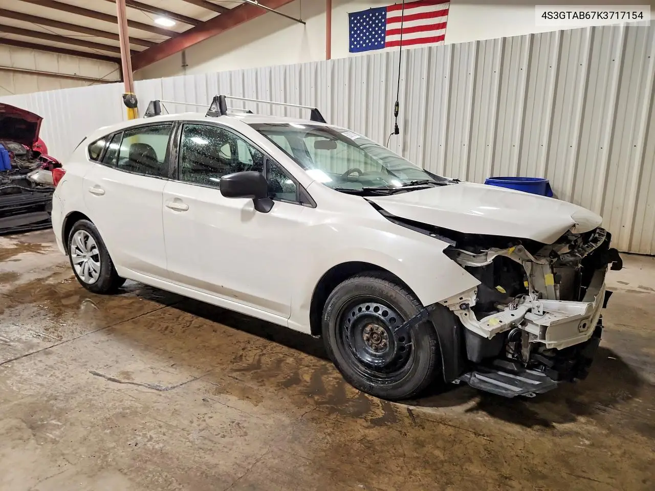 2019 Subaru Impreza VIN: 4S3GTAB67K3717154 Lot: 62087836