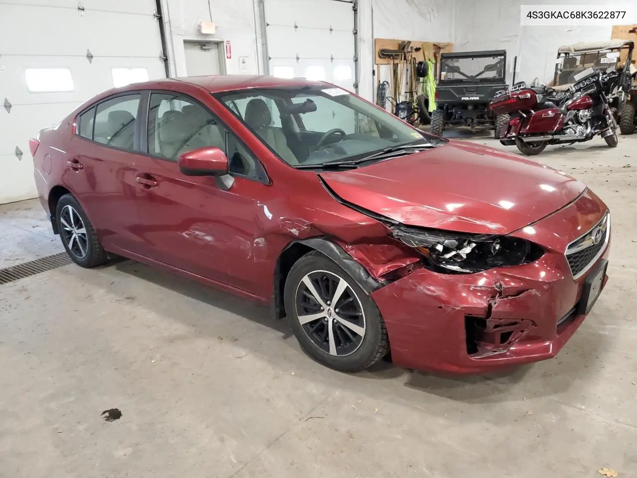 4S3GKAC68K3622877 2019 Subaru Impreza Premium