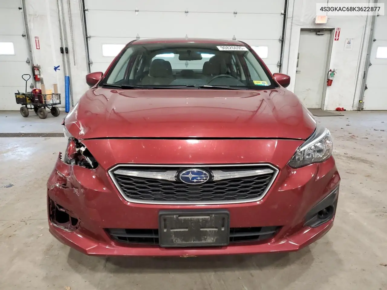 4S3GKAC68K3622877 2019 Subaru Impreza Premium