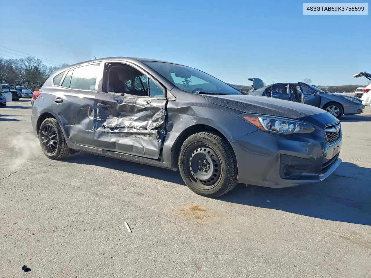 4S3GTAB69K3756599 2019 Subaru Impreza
