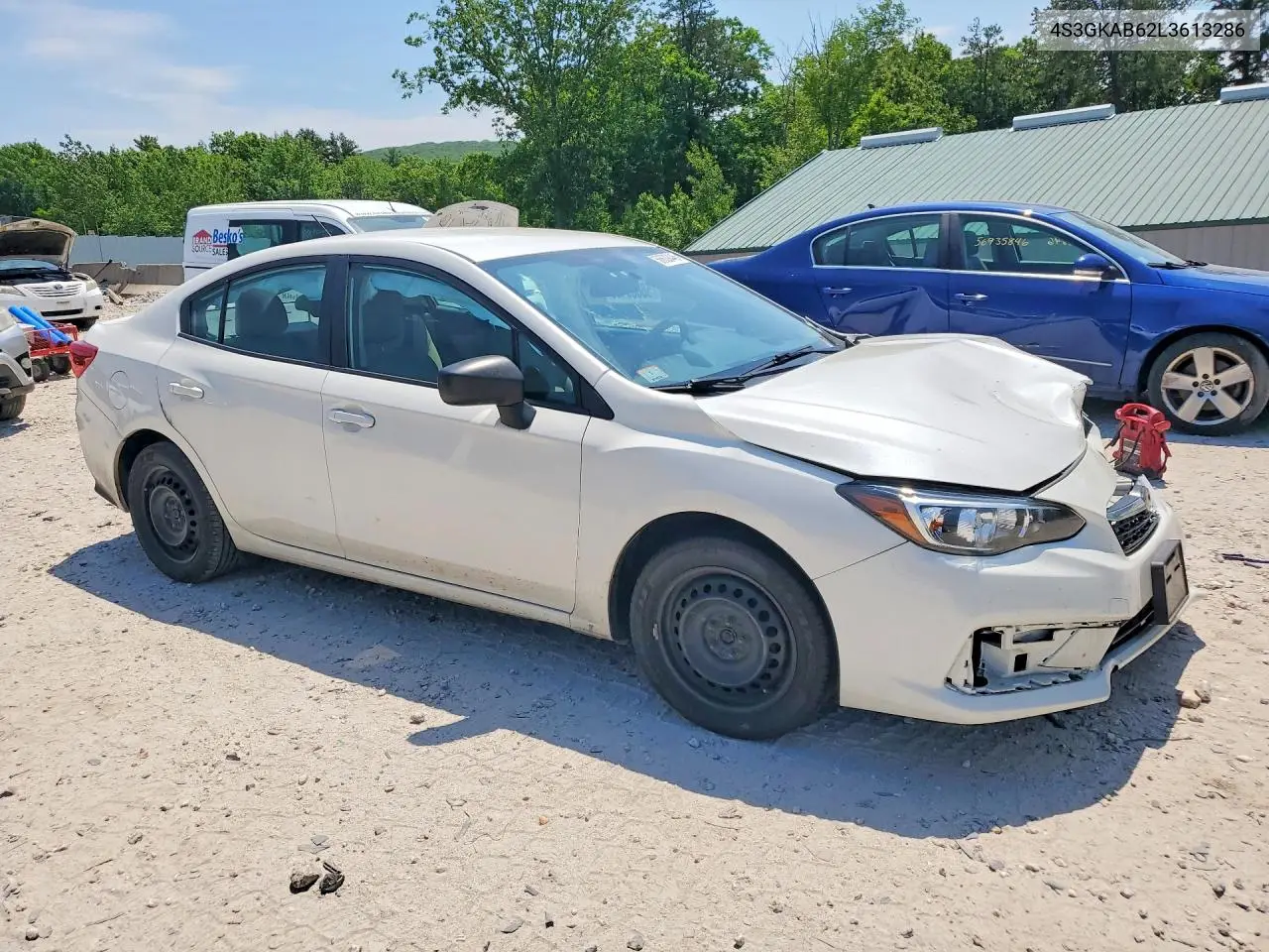 2020 Subaru Impreza VIN: 4S3GKAB62L3613286 Lot: 56639446