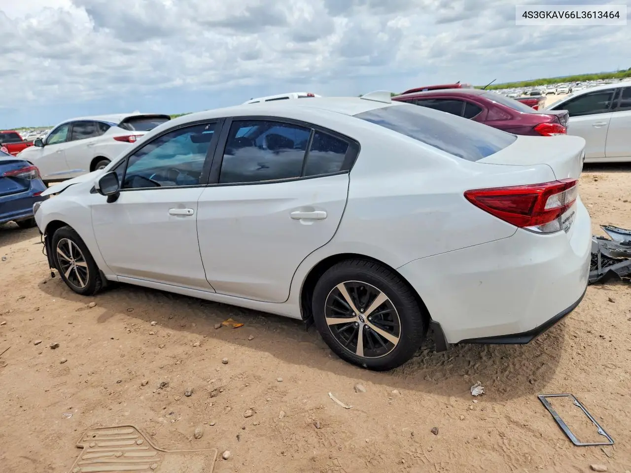 2020 Subaru Impreza Premium VIN: 4S3GKAV66L3613464 Lot: 60658676