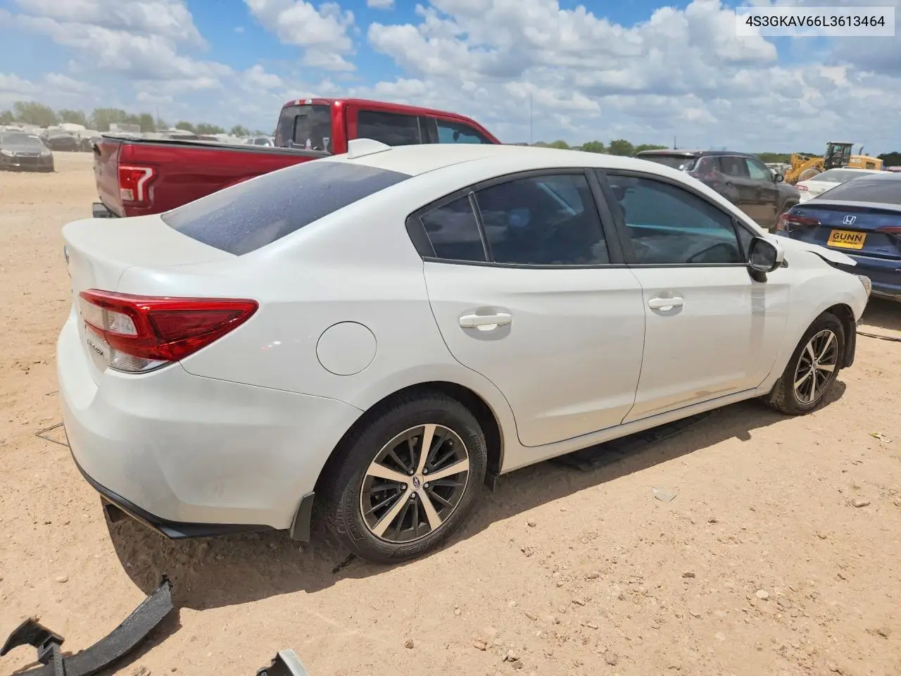 2020 Subaru Impreza Premium VIN: 4S3GKAV66L3613464 Lot: 60658676