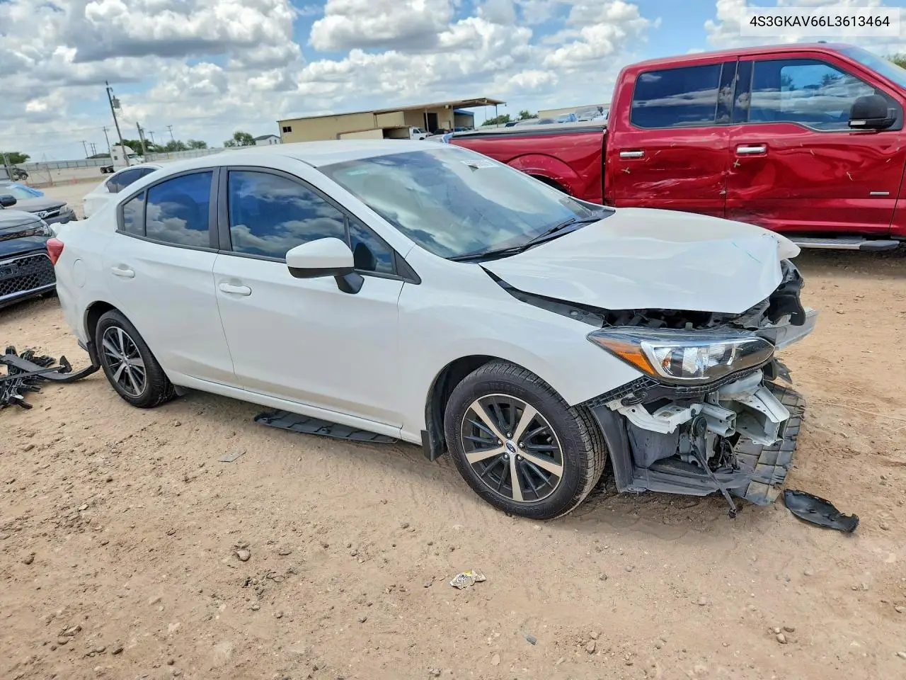 2020 Subaru Impreza Premium VIN: 4S3GKAV66L3613464 Lot: 60658676