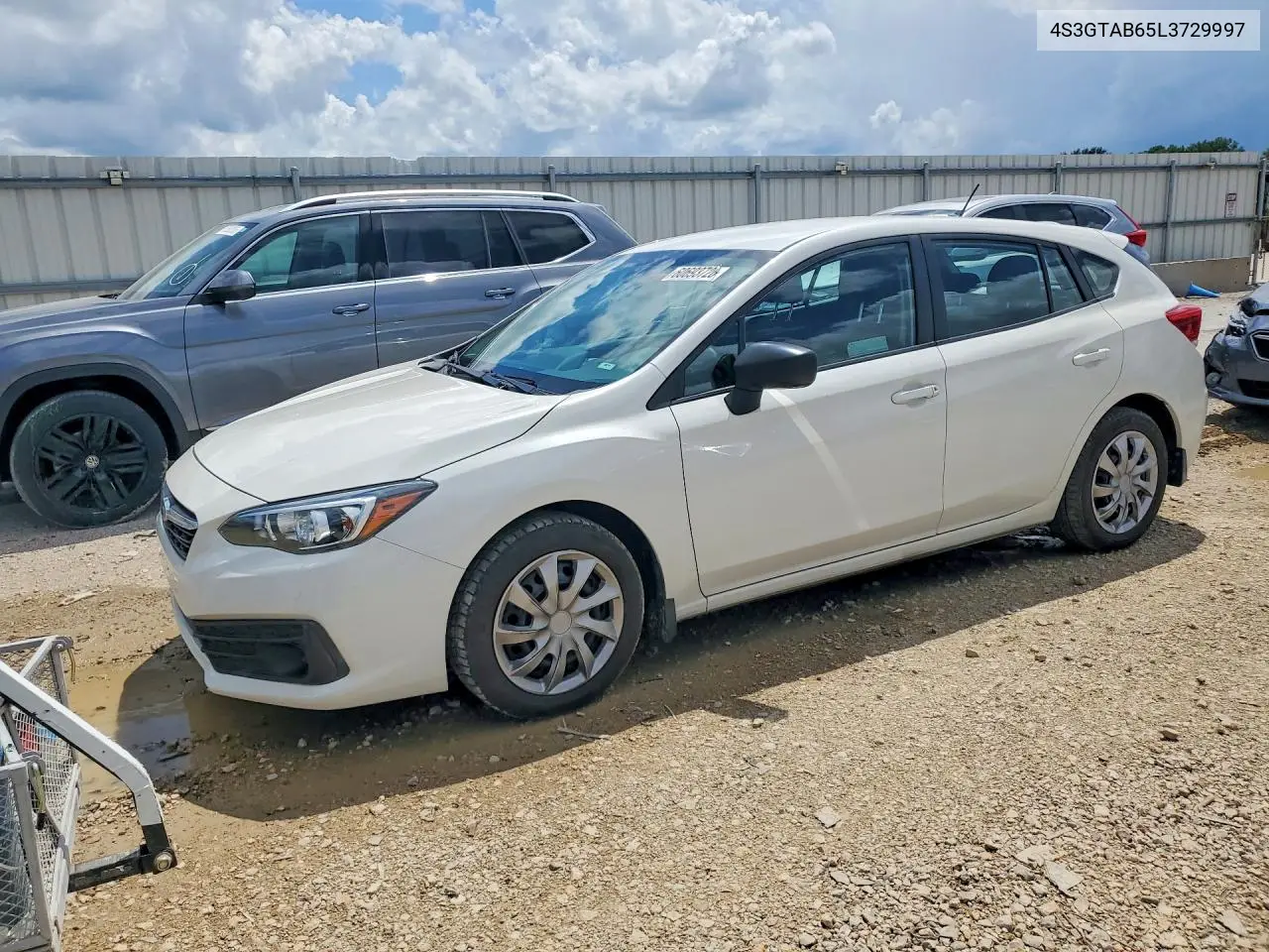 2020 Subaru Impreza VIN: 4S3GTAB65L3729997 Lot: 60693726