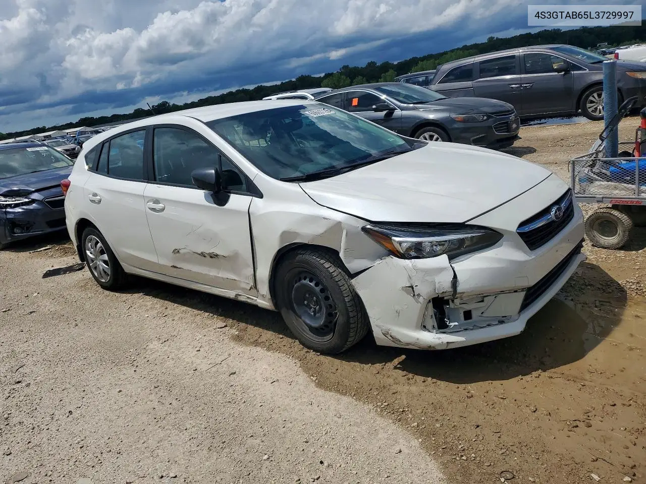 2020 Subaru Impreza VIN: 4S3GTAB65L3729997 Lot: 60693726