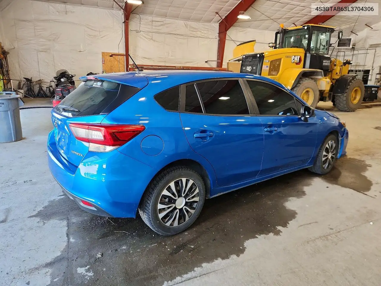 2020 Subaru Impreza VIN: 4S3GTAB63L3704306 Lot: 61300476