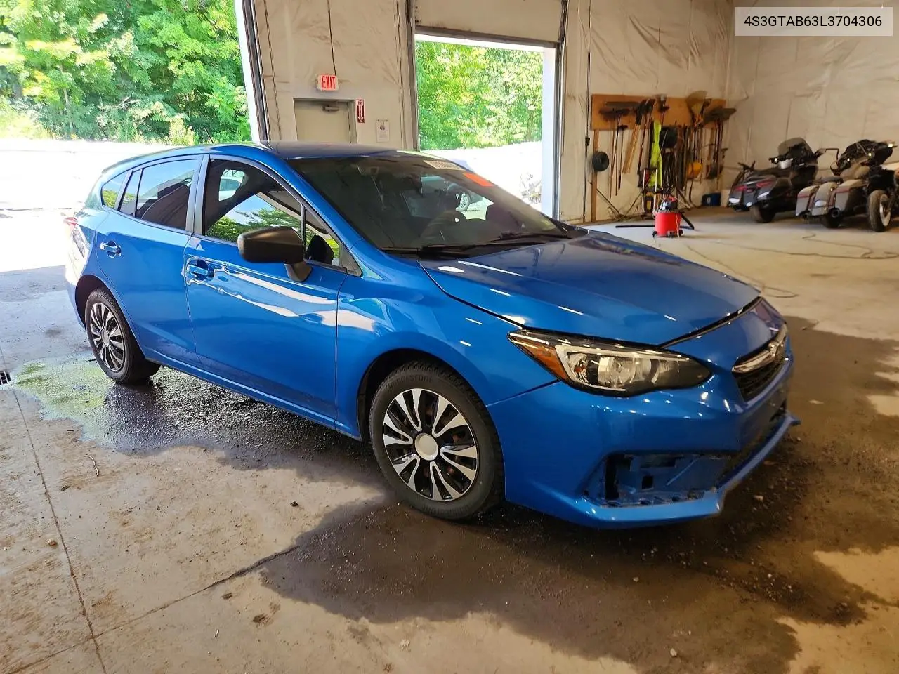 2020 Subaru Impreza VIN: 4S3GTAB63L3704306 Lot: 61300476