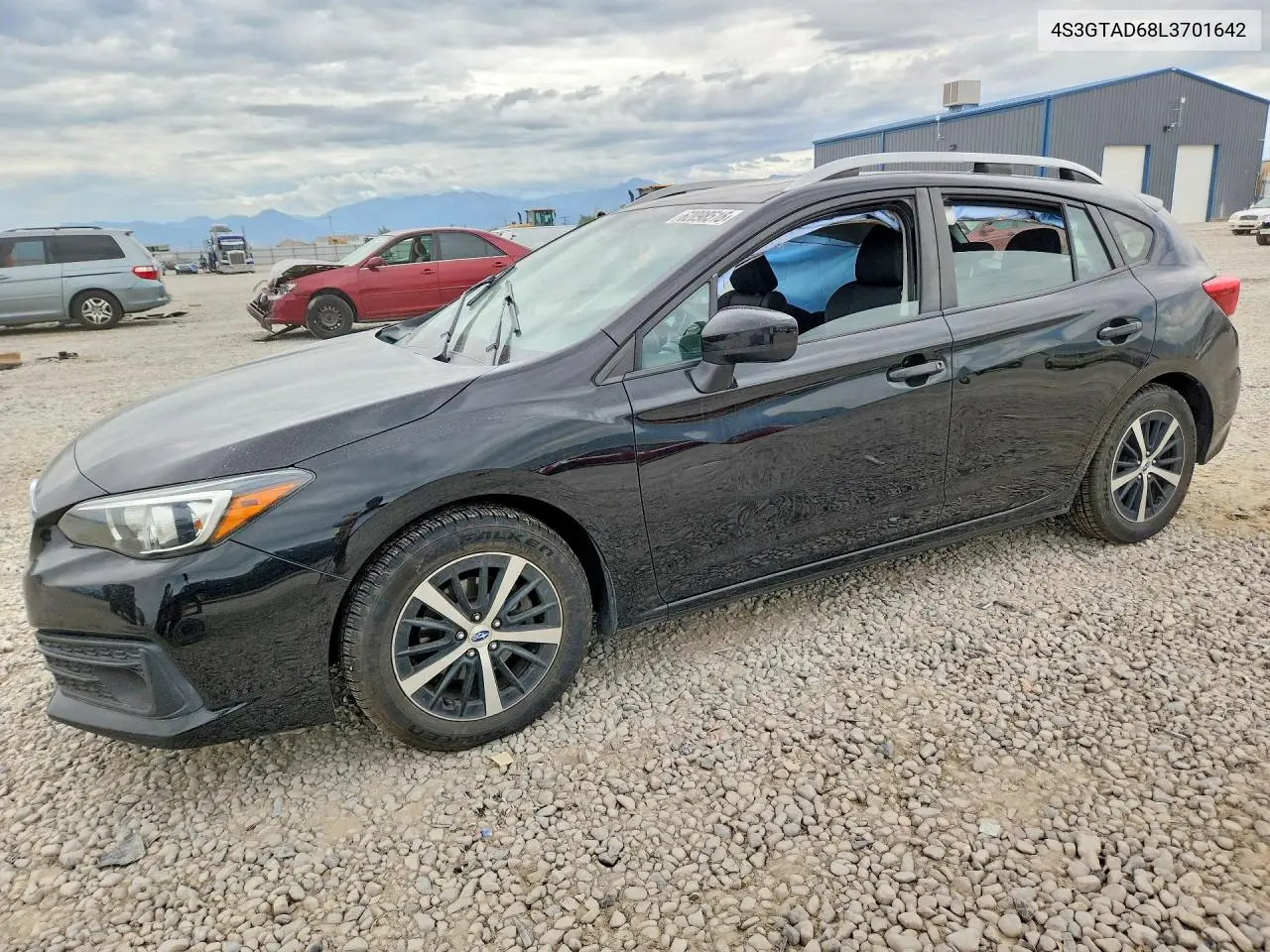 2020 Subaru Impreza Premium VIN: 4S3GTAD68L3701642 Lot: 62098516