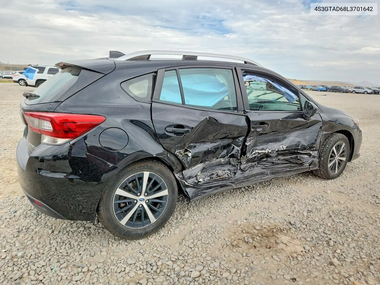 2020 Subaru Impreza Premium VIN: 4S3GTAD68L3701642 Lot: 62098516