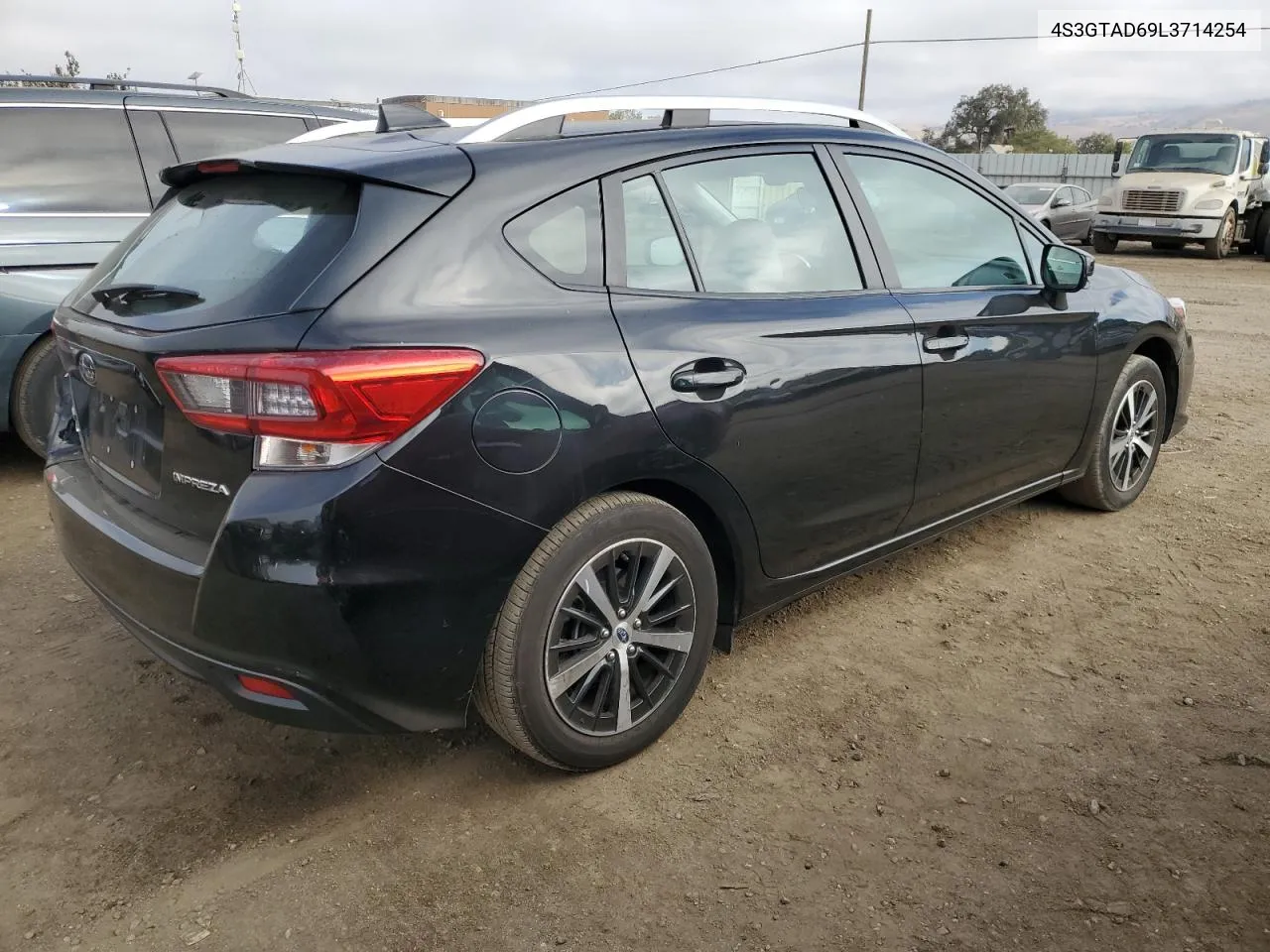 2020 Subaru Impreza Premium VIN: 4S3GTAD69L3714254 Lot: 76099174